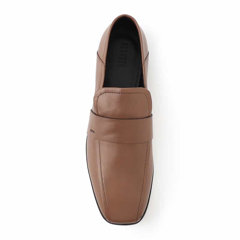 BARNEYS NEW YORK ローファー BROWN