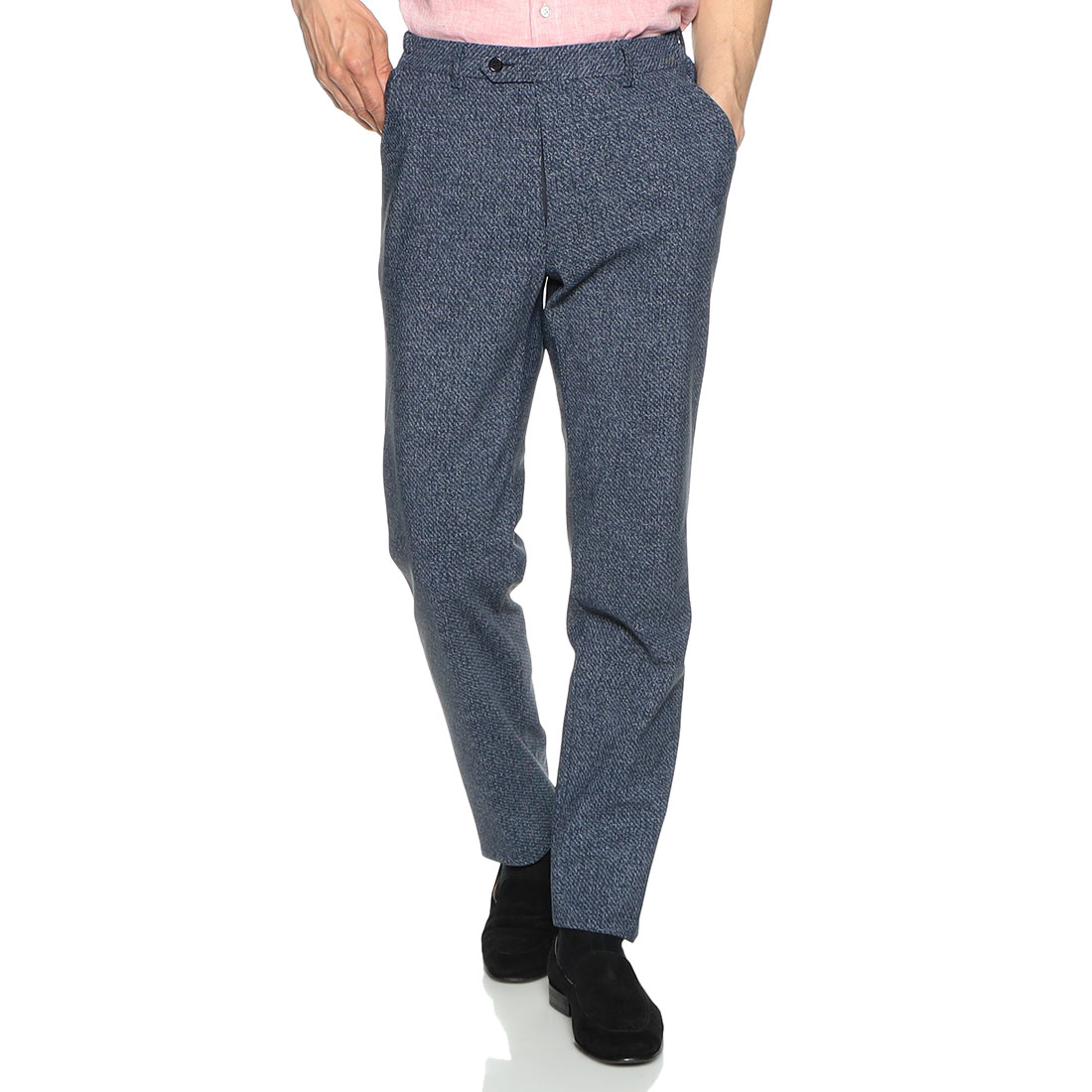 セットアップデニムライクジャージーパンツ