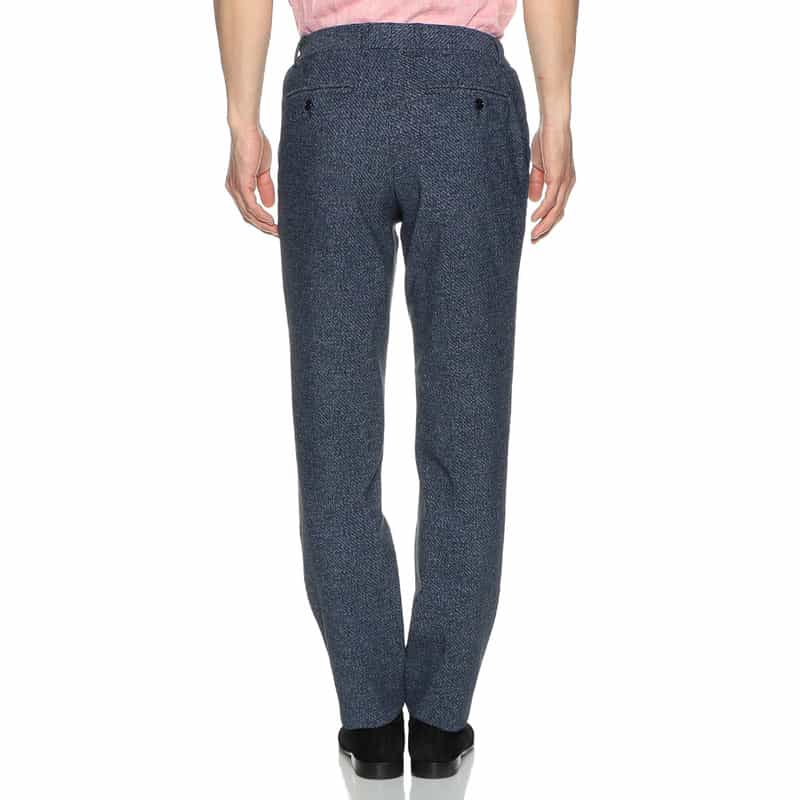 BARNEYS NEW YORK セットアップデニムライクジャージーパンツ NAVY