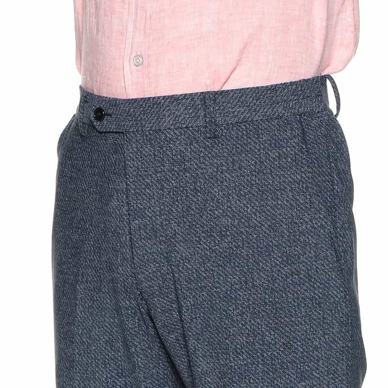 BARNEYS NEW YORK セットアップデニムライクジャージーパンツ NAVY