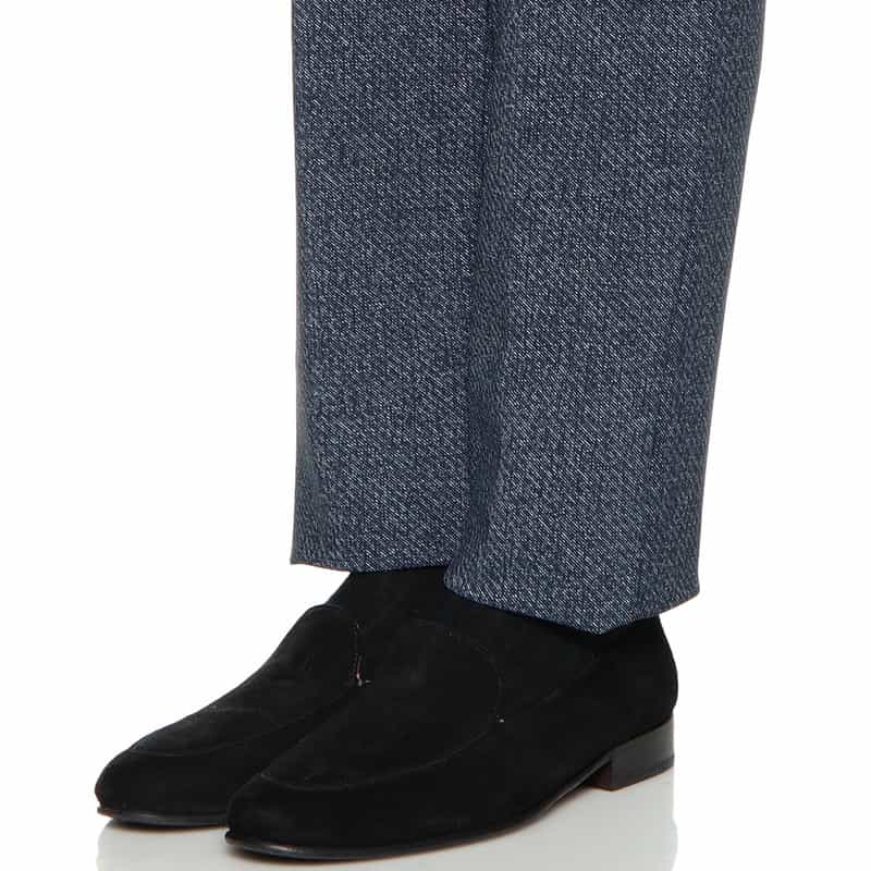 BARNEYS NEW YORK セットアップデニムライクジャージーパンツ NAVY