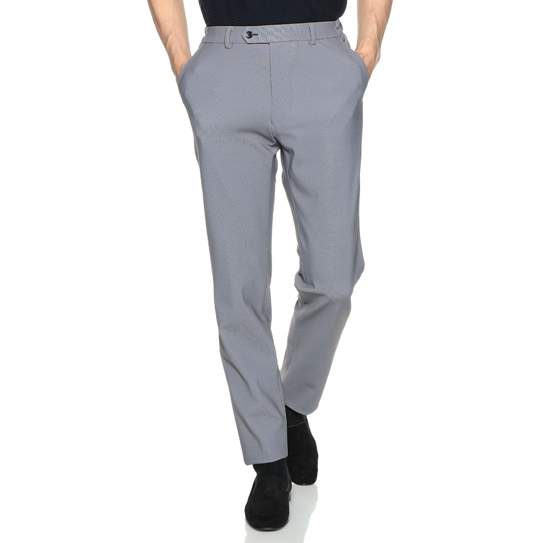 セットアップ千鳥柄ジャージーパンツ