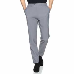 セットアップ千鳥柄ジャージーパンツ