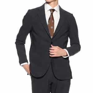 セットアップ千鳥柄ジャージージャケット