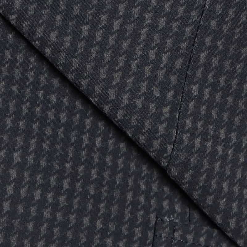 BARNEYS NEW YORK セットアップ千鳥柄ジャージージャケット NAVY