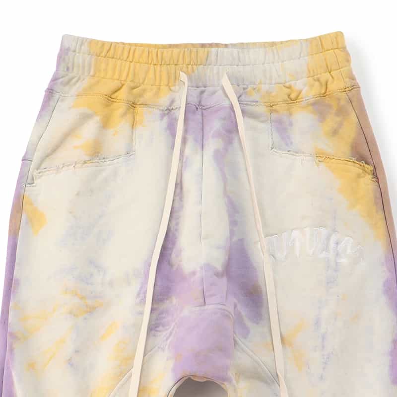 CVTVLIST ハンド加工スエットイージーパンツ ORANGE