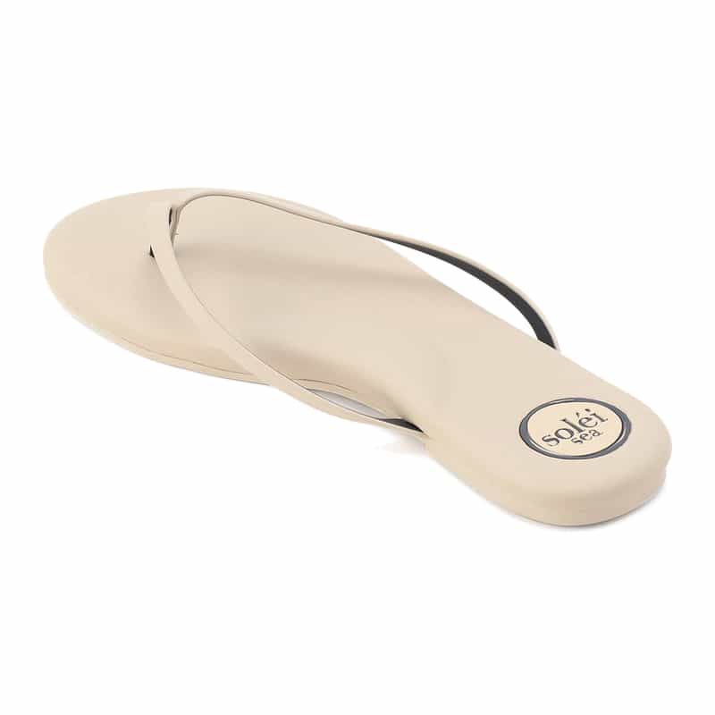 SOLEI SEA ビーチサンダル BEIGE