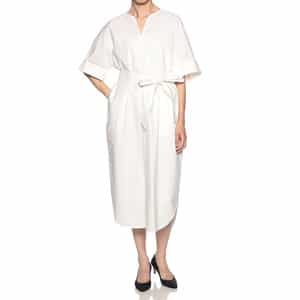 ウォッシャブル サックシャツドレス （インナードレス付き）