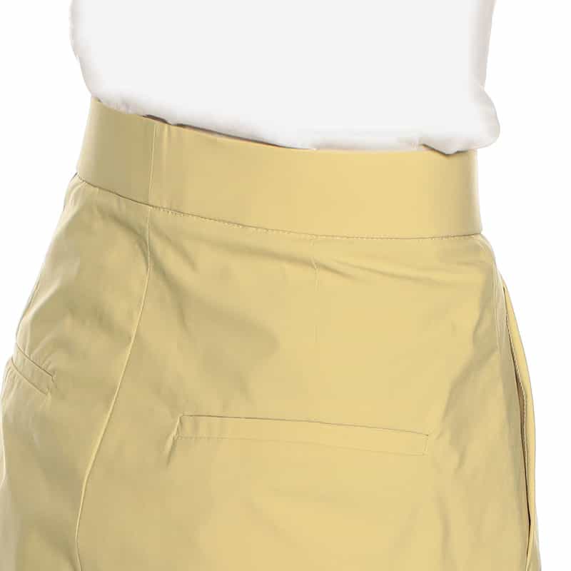 BARNEYS NEW YORK セットアップウォッシャブル 撥水＆UVカット バレルパンツ YELLOW
