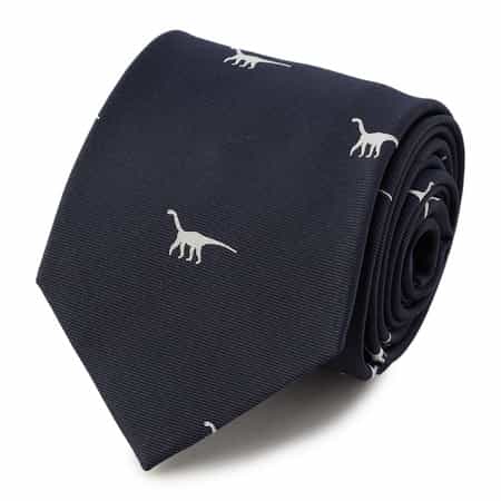 ダイナソー柄タイ