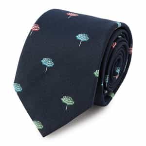 パラソル柄タイ