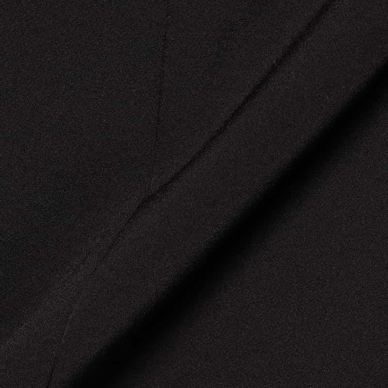 BARNEYS NEW YORK パネル切替フレアドレス BLACK