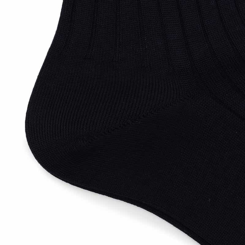 BARNEYS NEW YORK リブソックス NAVY