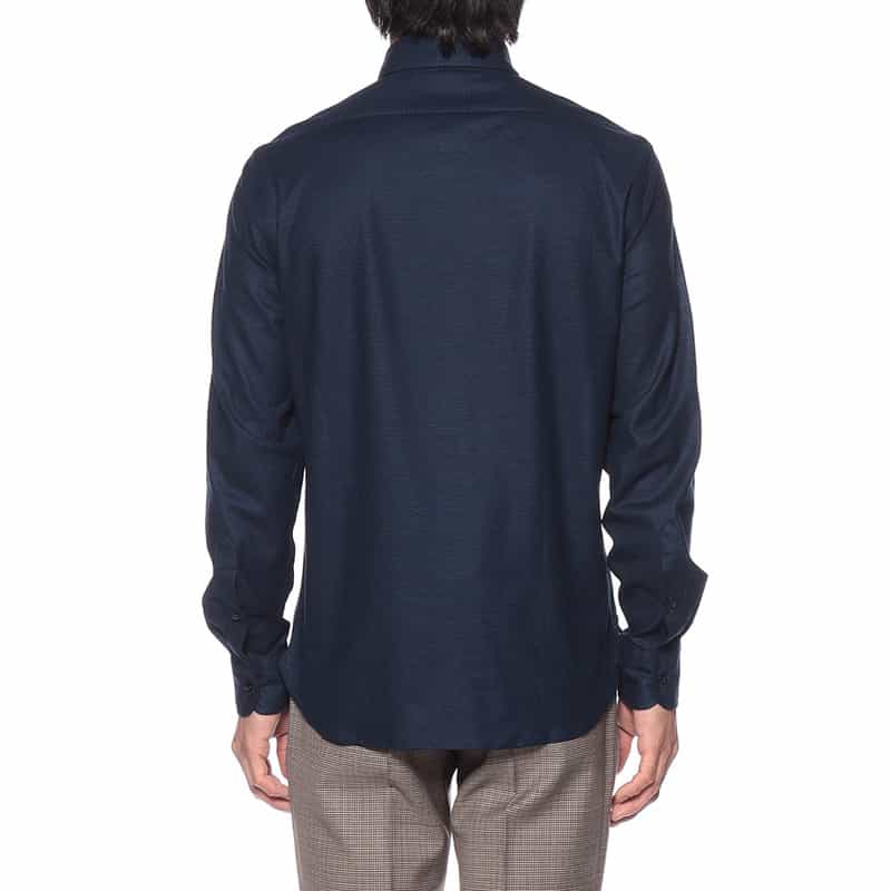 GUY ROVER ジャージーシャツ NAVY