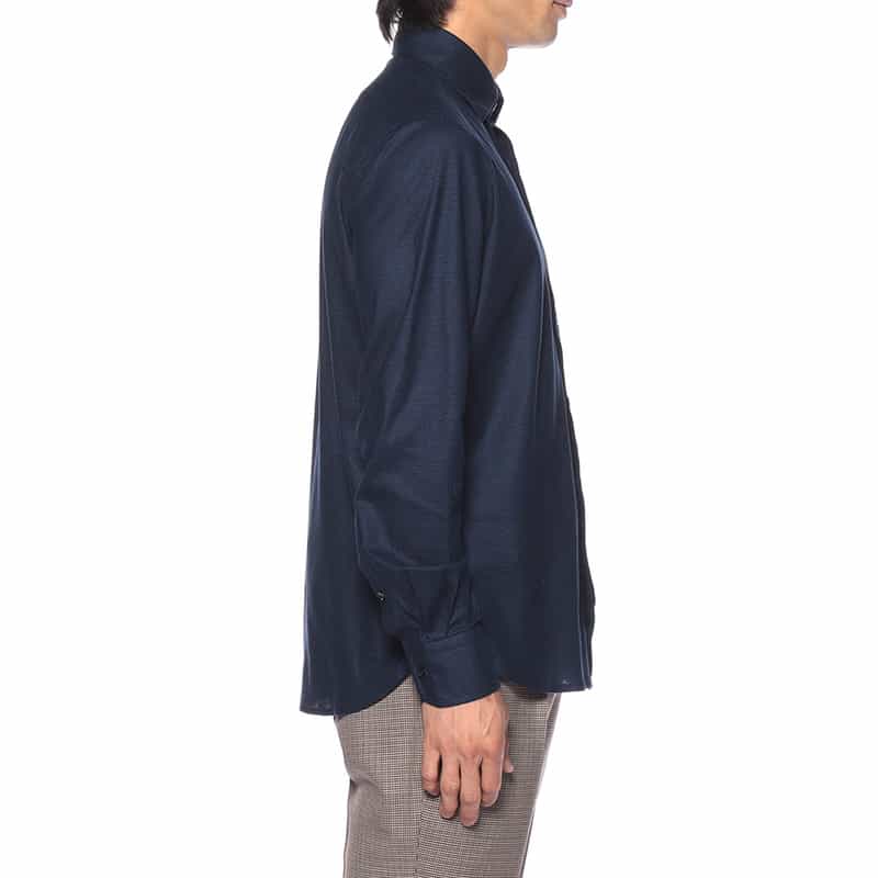 GUY ROVER ジャージーシャツ NAVY