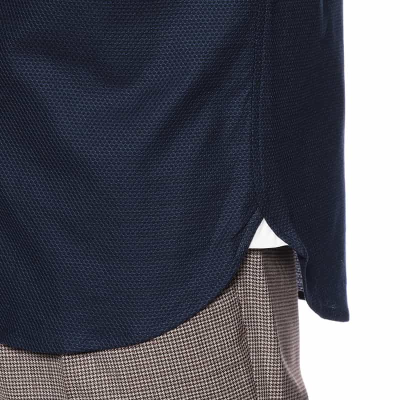 GUY ROVER ジャージーシャツ NAVY