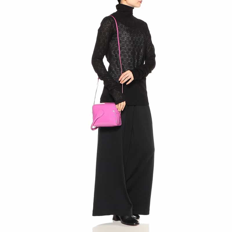BY FAR "CAM" ショルダーバッグ FUCHSIA