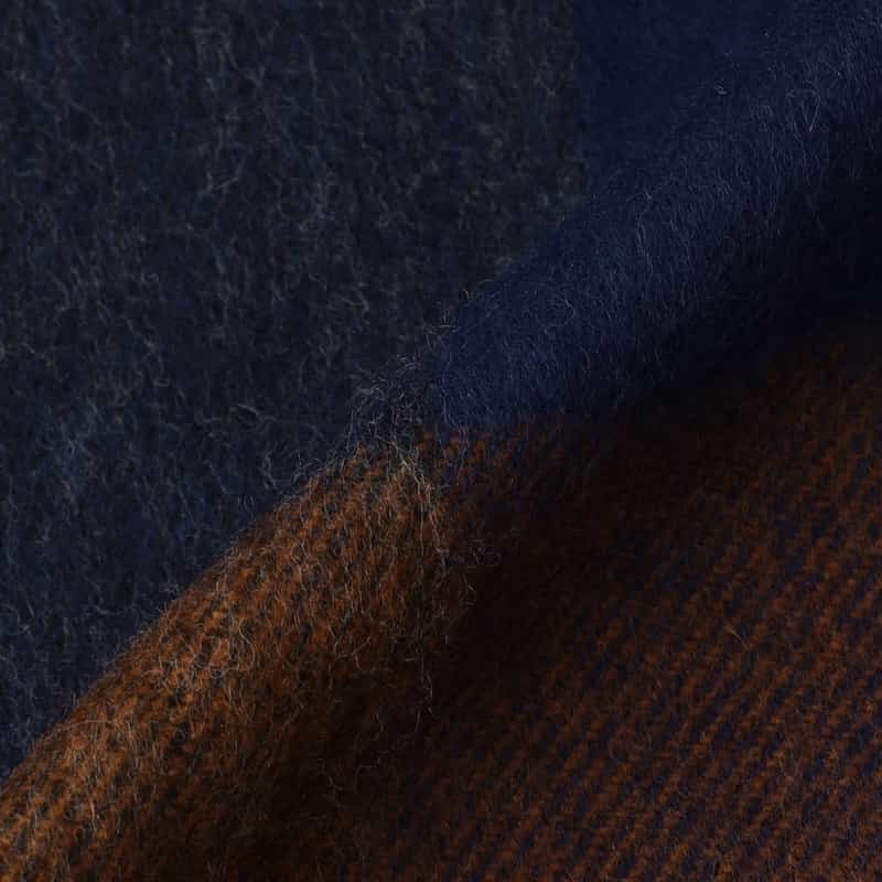 BEGG X CO スカーフ NAVY