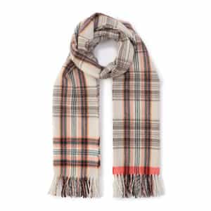 チェック柄スカーフ