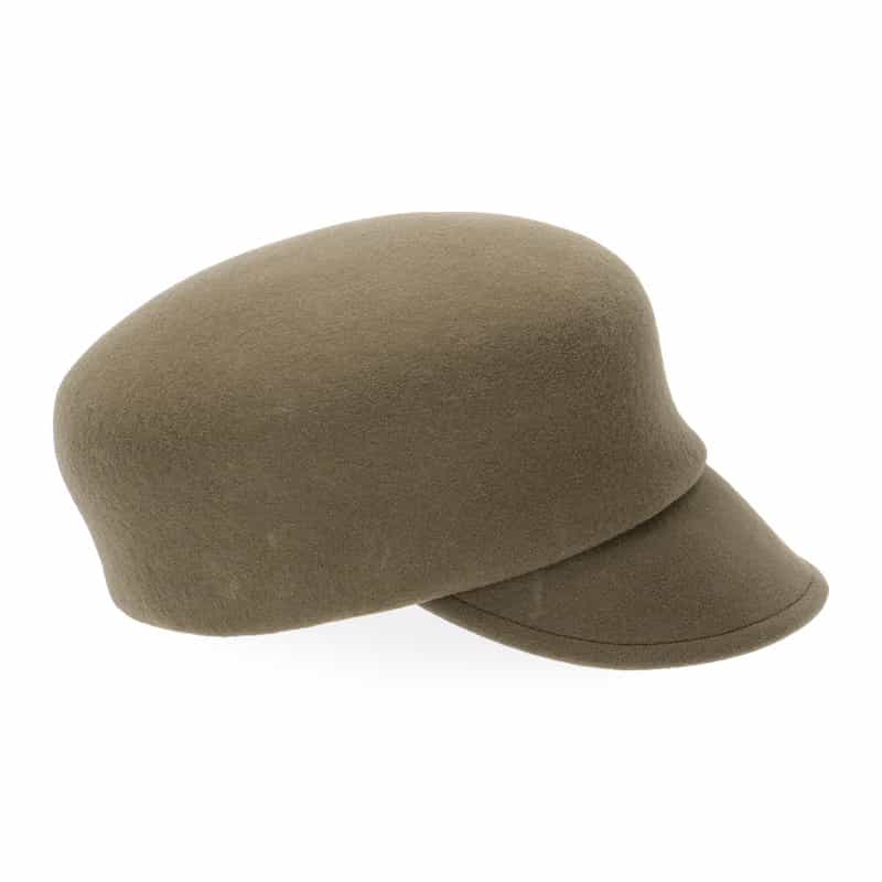ENTWURFEIN フェルトキャスケット BEIGE