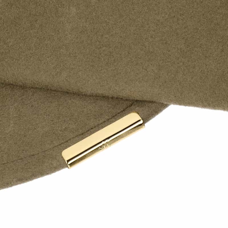 ENTWURFEIN フェルトキャスケット BEIGE