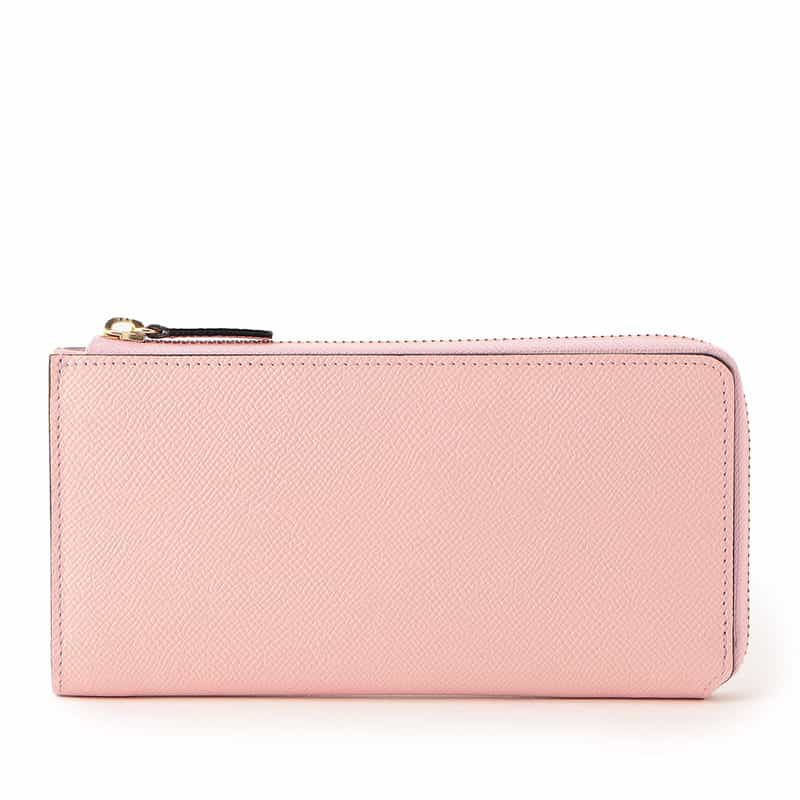 BARNEYS NEW YORK L字ジップ ロングウォレット LIGHT PINK