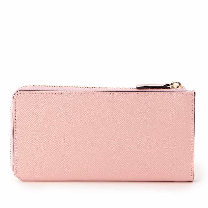 BARNEYS NEW YORK L字ジップ ロングウォレット LIGHT PINK