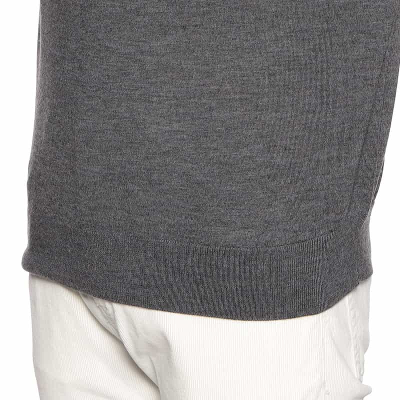 BARNEYS NEW YORK アラシャンカシミヤニットプルオーバー DARK GRAY