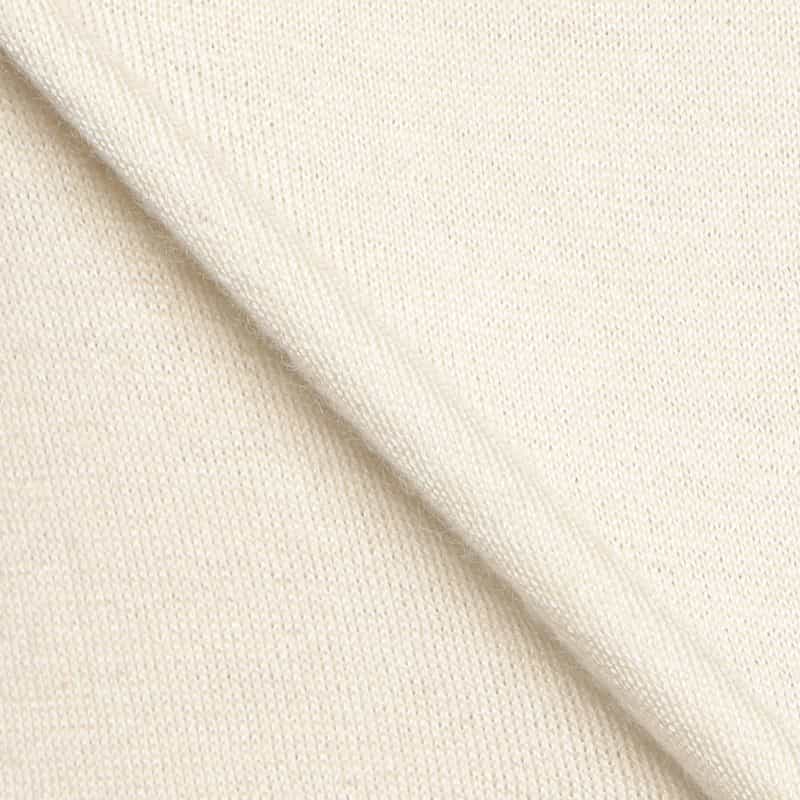 BARNEYS NEW YORK アラシャンカシミヤモックネックニットプルオーバー WHITE