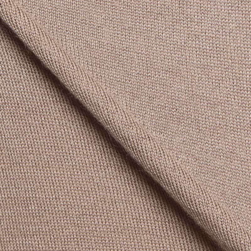 BARNEYS NEW YORK アラシャンカシミヤモックネックニットプルオーバー BEIGE