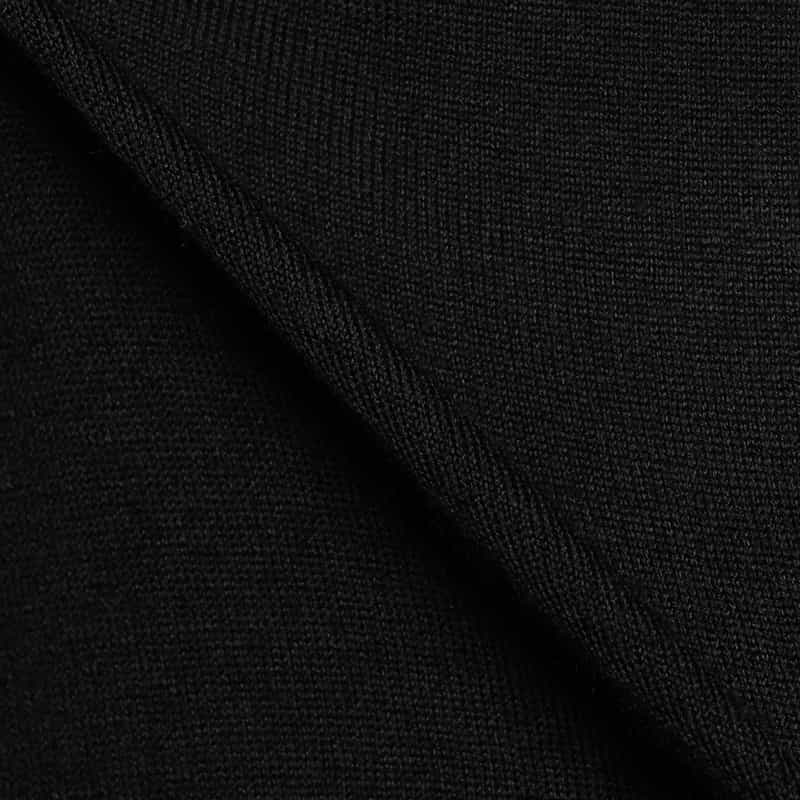 BARNEYS NEW YORK アラシャンカシミヤモックネックニットプルオーバー BLACK