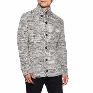 ハイネックニットブルゾン