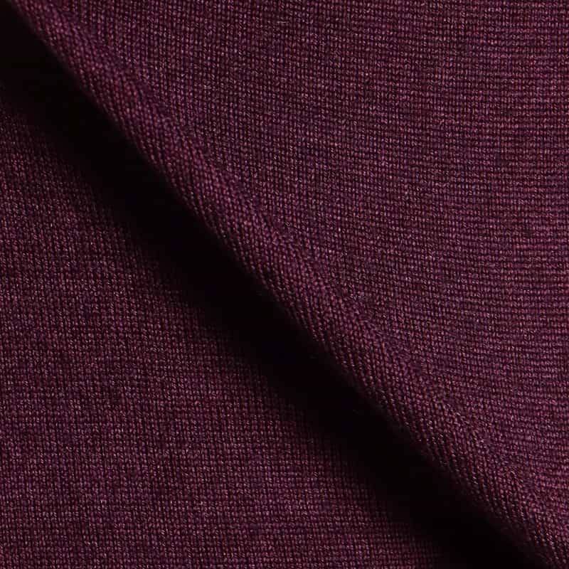 CRUCIANI モックネックニットプルオーバー WINE