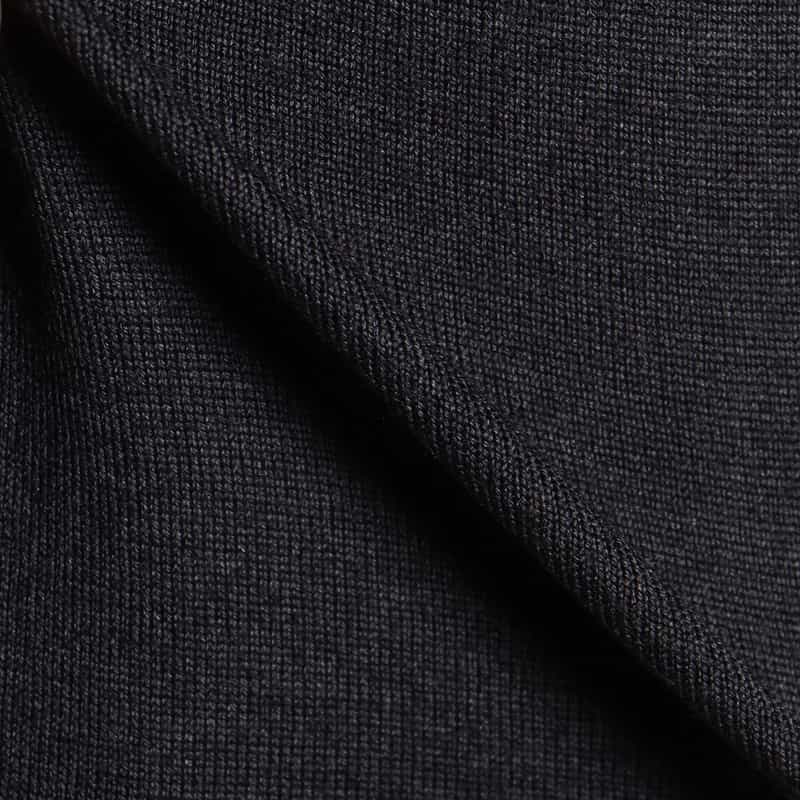 CRUCIANI モックネックニットプルオーバー BLACK