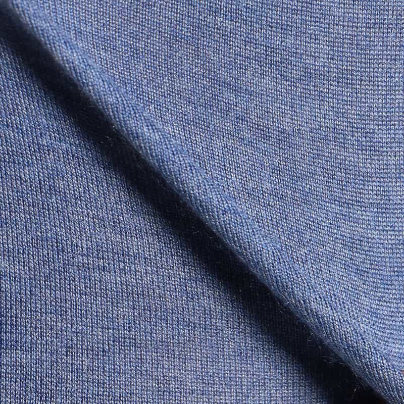 MAURO OTTAVIANI カシミヤシルクニットプルオーバー BLUE