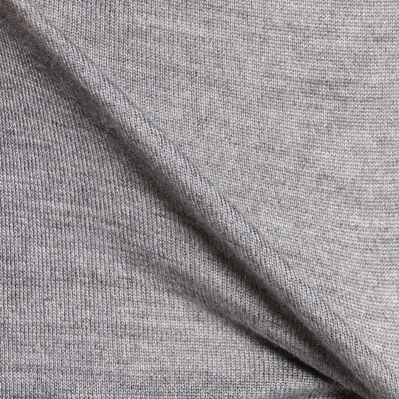 MAURO OTTAVIANI カシミヤシルクニットプルオーバー LIGHT GRAY