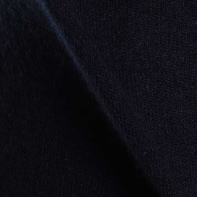 BARNEYS NEW YORK ウールカシミヤタートルネックニットプルオーバー NAVY