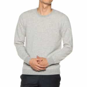 ジャカードヘリンボーンニットプルオーバー