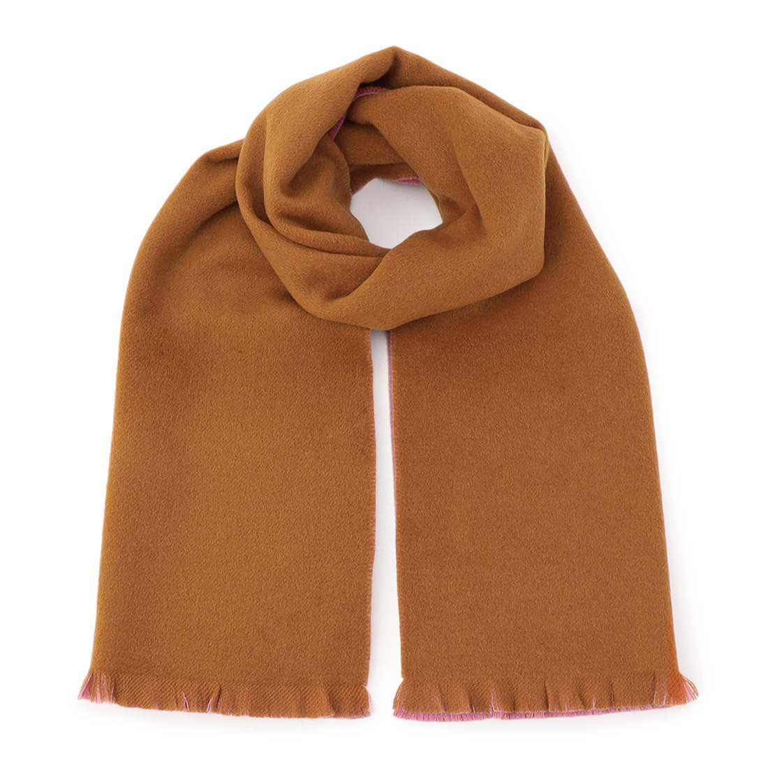 カシミヤ リバーシブルスカーフ