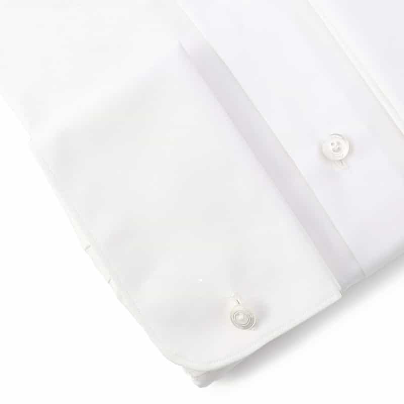 FINAMORE ドレスシャツ "MILANO" WHITE