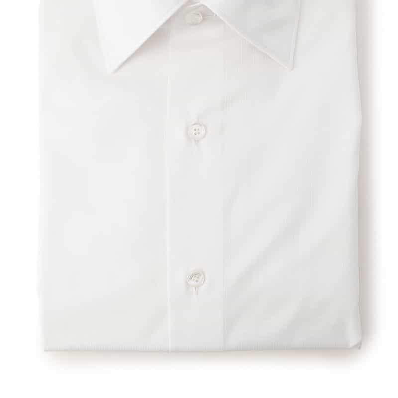 FINAMORE ドレスシャツ "VITTORIO" WHITE