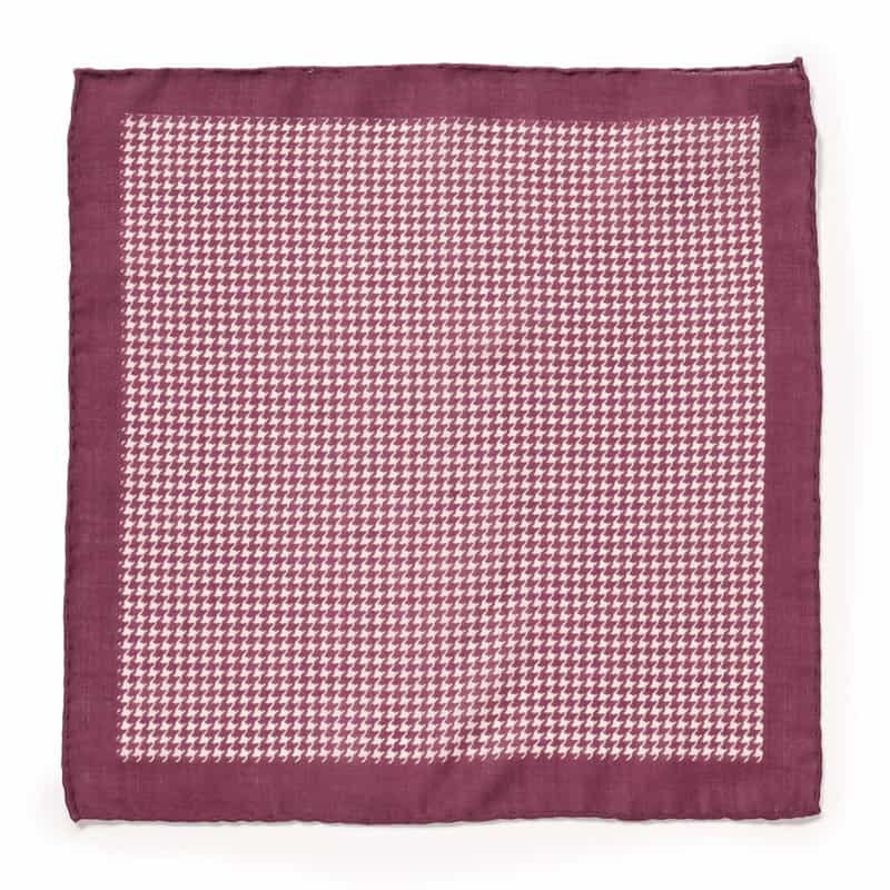 STEFANO BIGI ポケットチーフ WINE