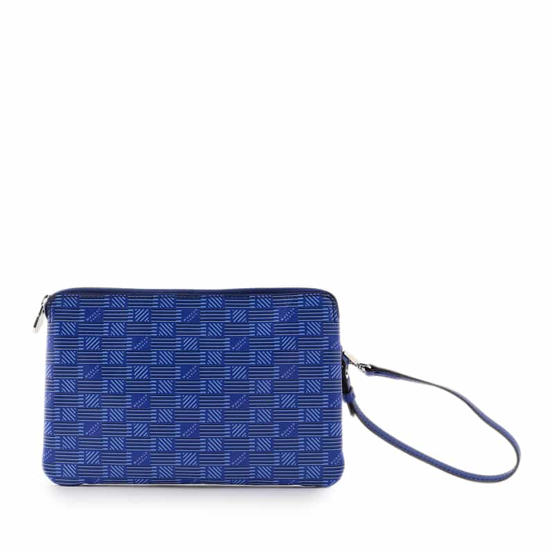 MOREAU PARIS "SAINT TROPEZ" クラッチバッグ BLUE