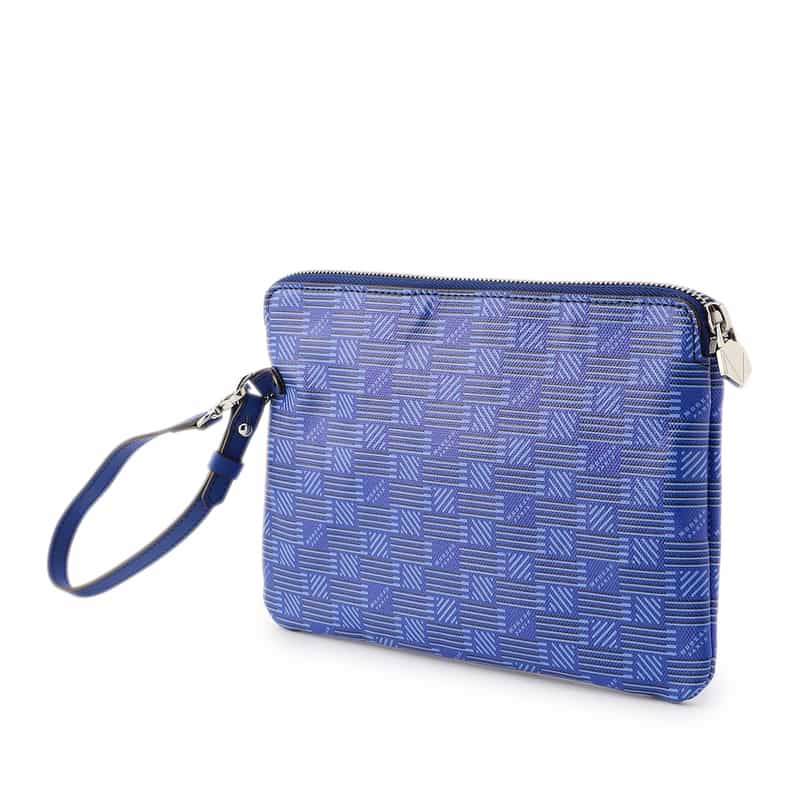 MOREAU PARIS "SAINT TROPEZ" クラッチバッグ BLUE