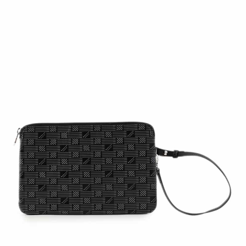 MOREAU PARIS "SAINT TROPEZ" クラッチバッグ BLACK