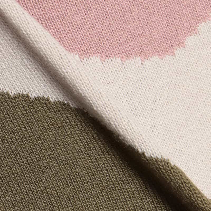 HERNO インターシャニットプルオーバー "MG00020UR" KHAKI