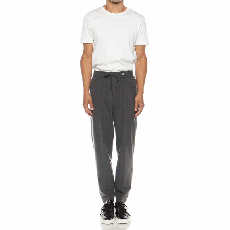 MYTHS ライトフラノイージーパンツ GRAY