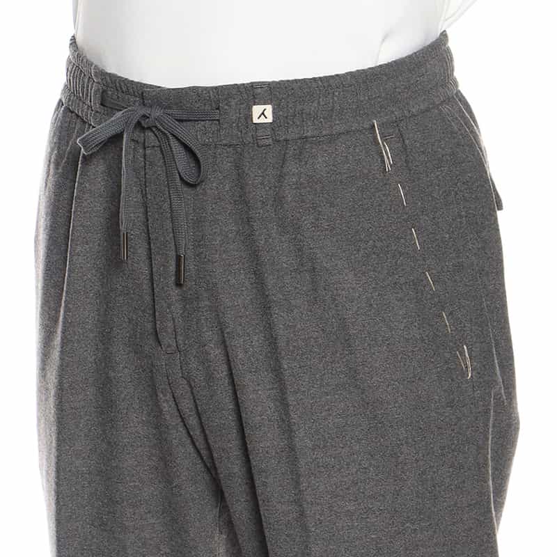 MYTHS ライトフラノイージーパンツ GRAY