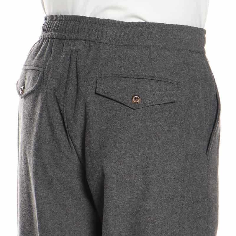 MYTHS ライトフラノイージーパンツ GRAY