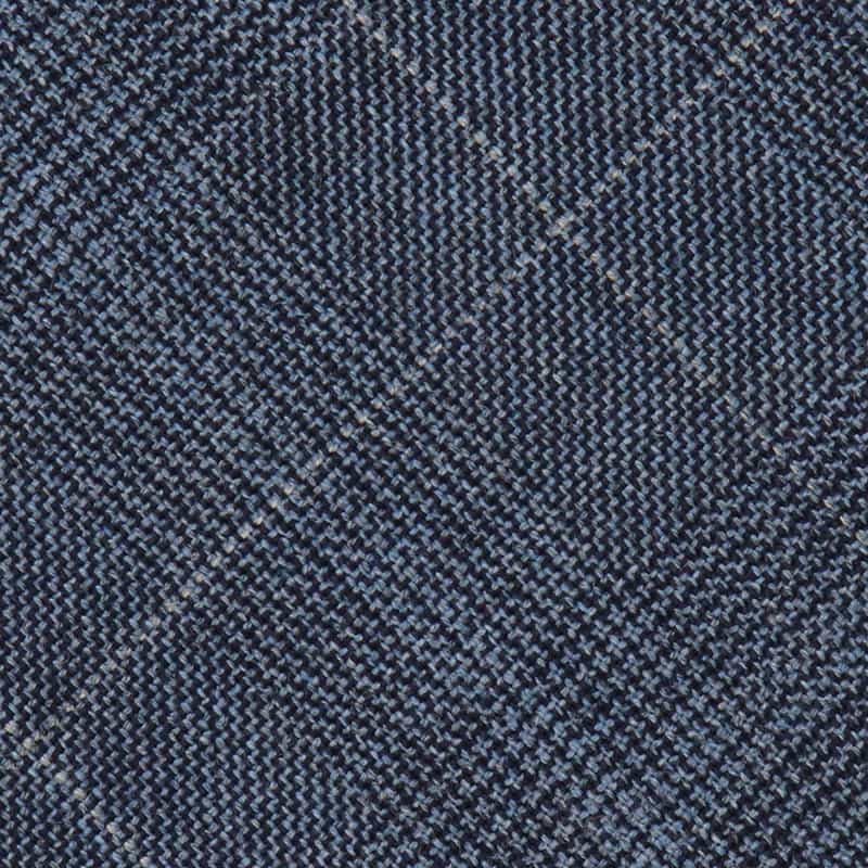 AD&C チェック柄タイ LIGHT BLUE